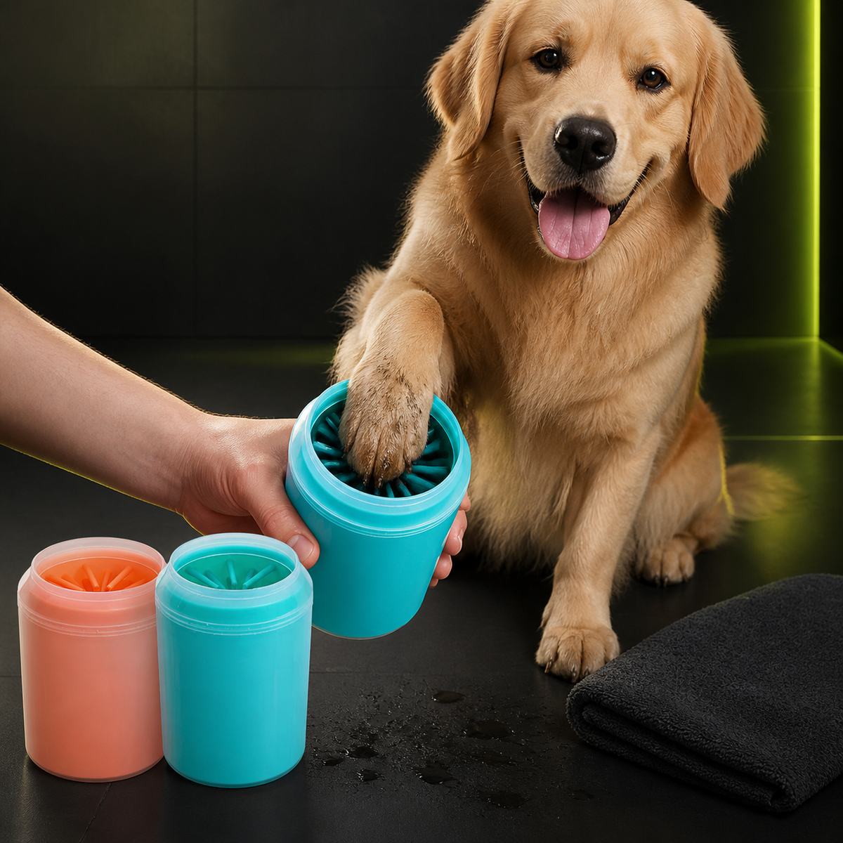 Portable Silicone Dog Paw Cleaner Cup — product image 1