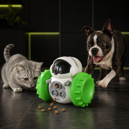 Interactive Pet Food Dispenser