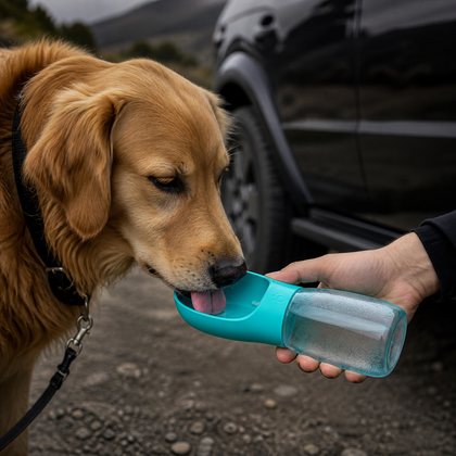 Portable Travel Pet Drinking Bowl