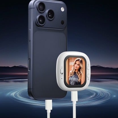 Mini Mobile Screen Mirroring Device with Rear Camera for Selfie Screen Casting