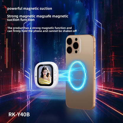 Mini Mobile Screen Mirroring Device with Rear Camera for Selfie Screen Casting