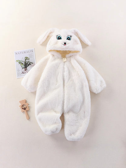 Baby Animal Plush Jumpsuit for Autumn and Winter