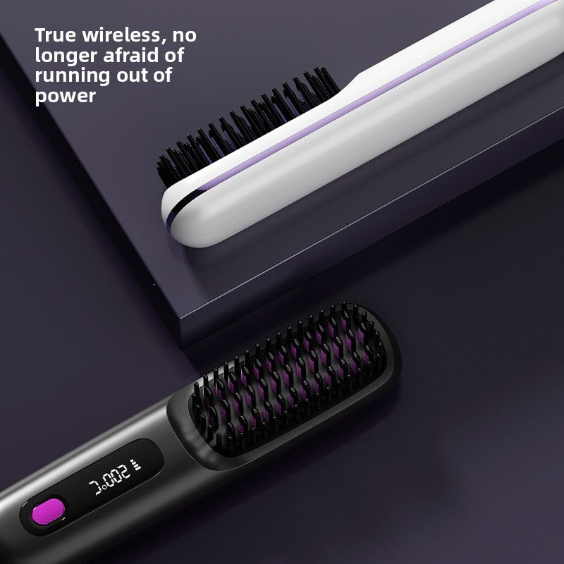 Wireless Hair Straightening Comb