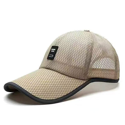 Baseball Cap for Women Men with Built-in Fan Sun Protection