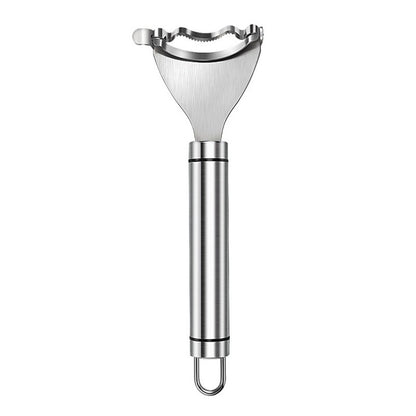 Stainless steel corn scraper