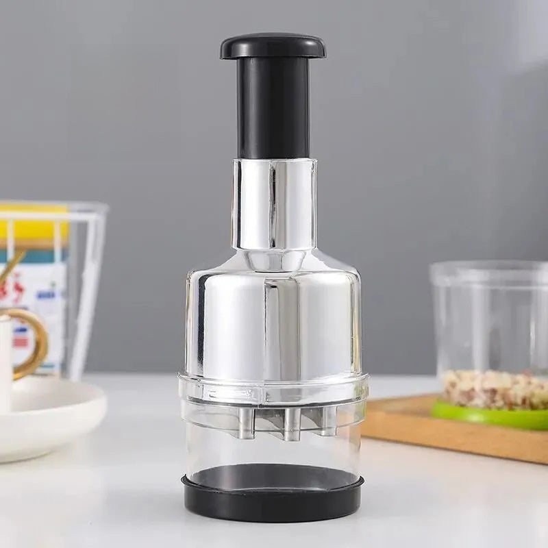 Stainless Steel Garlic Crusher Kitchen Mincer Tool