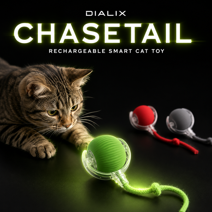 DIALIX ChaseTail™ Rechargeable Smart Cat Toy — product image 1