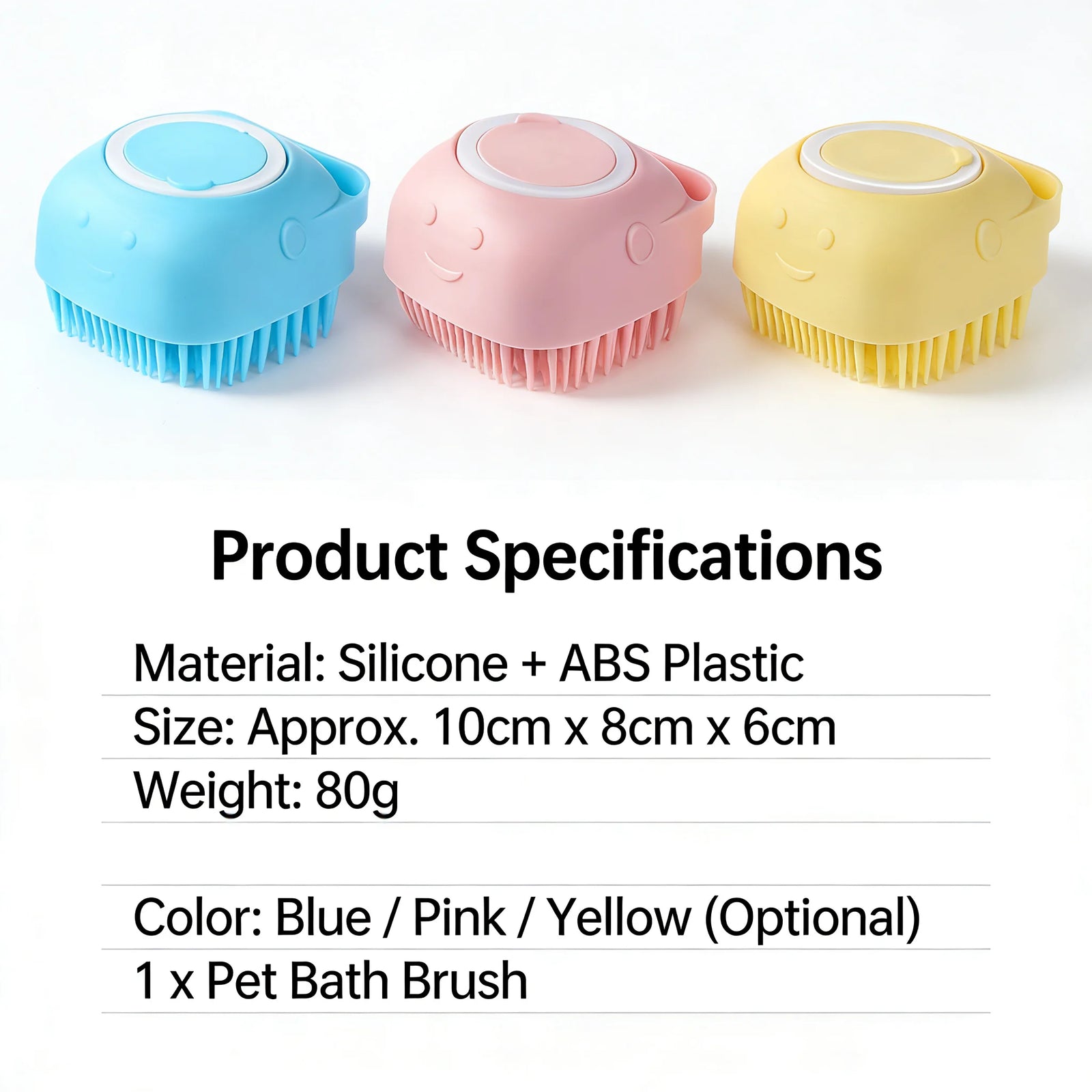 DIALIX 2-in-1 Dog Bath & Massage Brush — product image 18