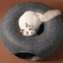 Interactive Round Felt Cat Donut Tunnel — product image 5
