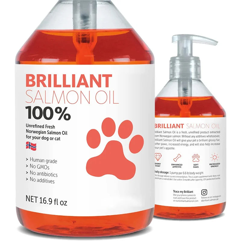 200ml Salmon Fish Oil for Dogs & Cats — product image 2