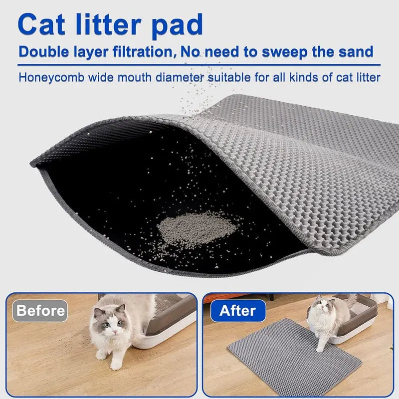Double-Layer Waterproof Cat Litter Trapping Mat — product image 16