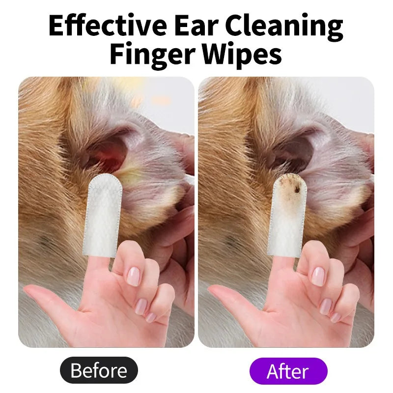 Pet Ear-Care Finger Wipes — product image 2