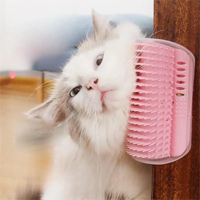 Wall-Mounted Cat Self-Groomer Brush — product image 4