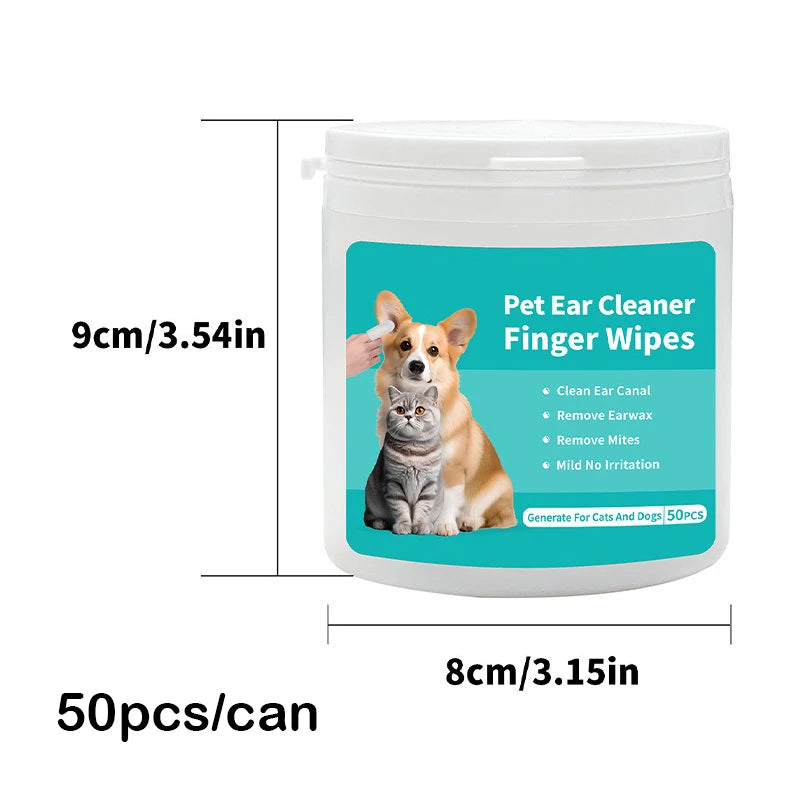 Pet Ear-Care Finger Wipes — product image 7