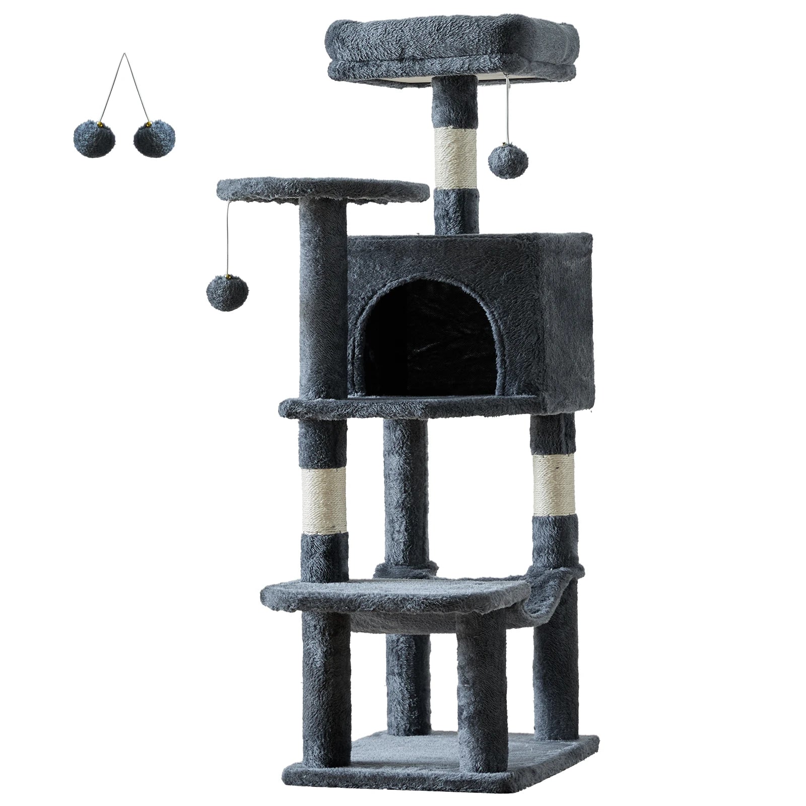 Tall Indoor Cat Tree for Multi-Cat Homes — product image 22