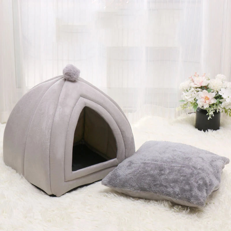 Washable Cozy Cave Bed for Cats & Small Dogs — product image 5