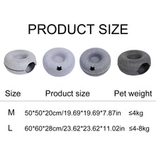 Interactive Round Felt Cat Donut Tunnel — product image 8