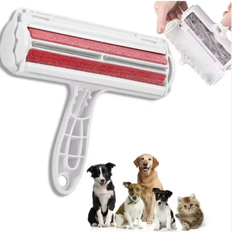 Self-Cleaning Reusable Pet Hair Remover Roller with Base — product image 6