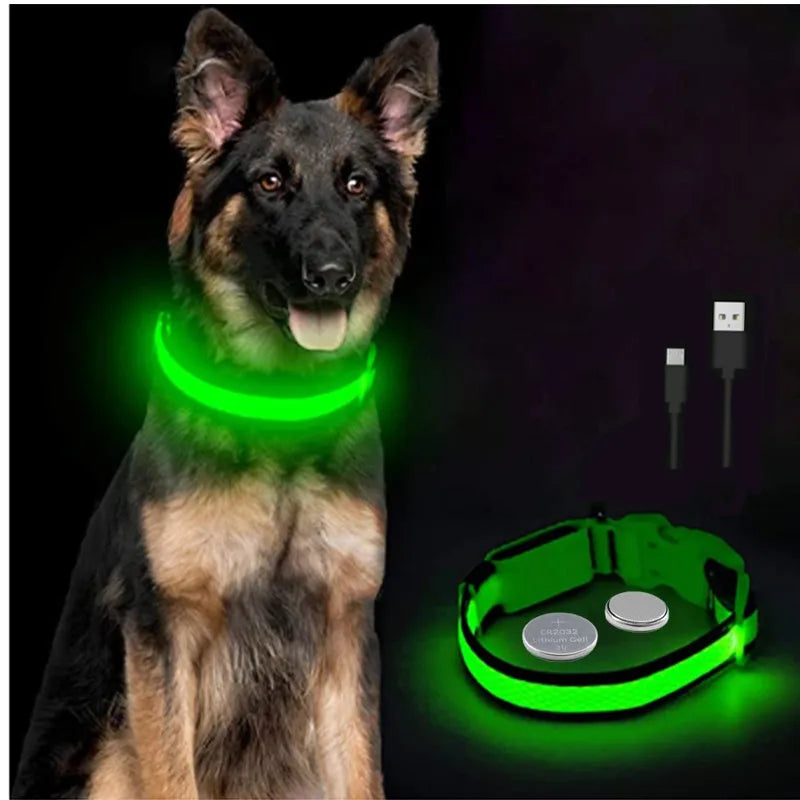 DIALIX GlowGuard™ Rechargeable LED Pet Safety Collar — product image 22