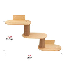 Wall-Mounted Wooden Cat Climbing Shelves — product image 19