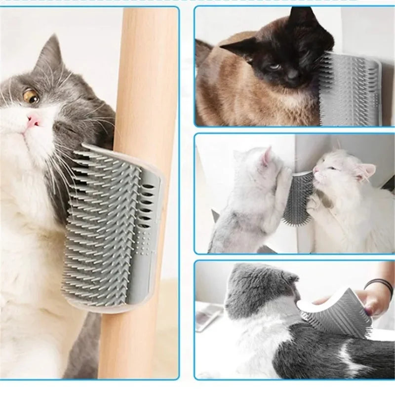 Wall-Mounted Cat Self-Groomer Brush — product image 10