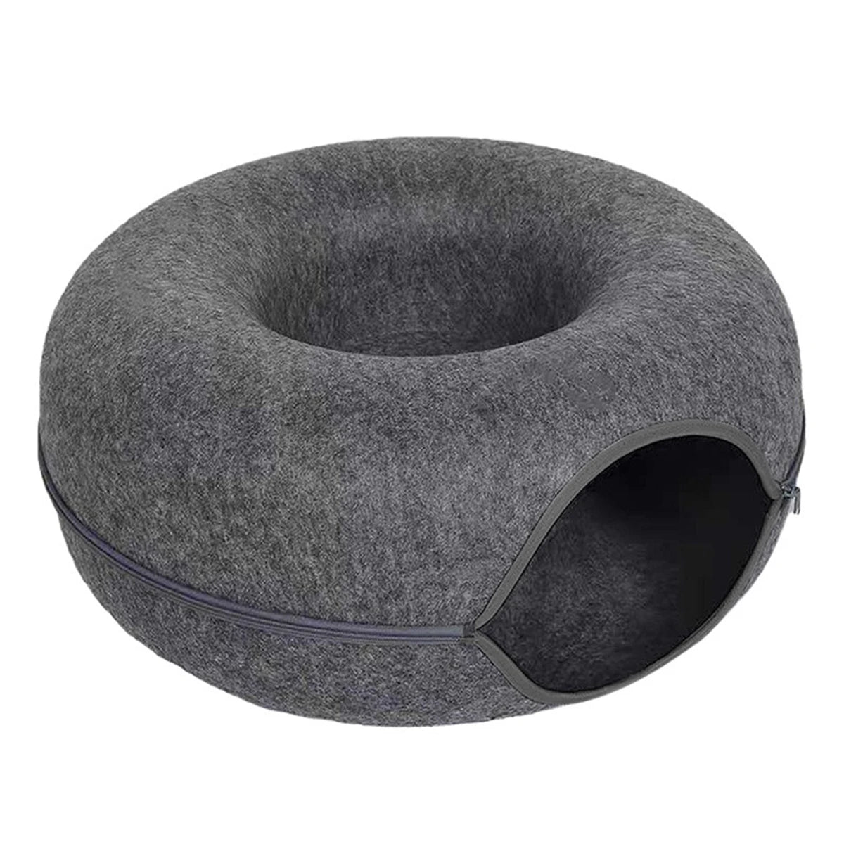 Interactive Round Felt Cat Donut Tunnel — product image 12