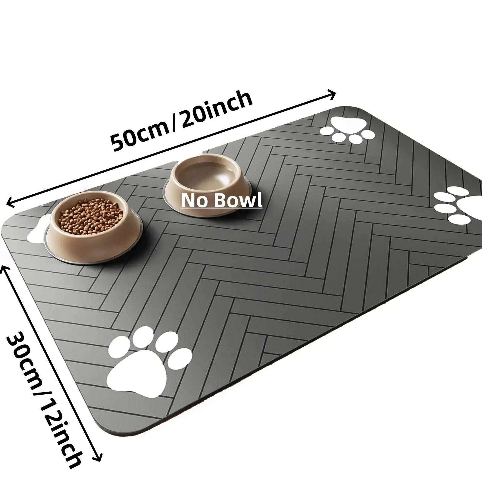 Absorbent Pet Feeding Mat – Waterproof Non-Slip Bowl Mat — product image 13