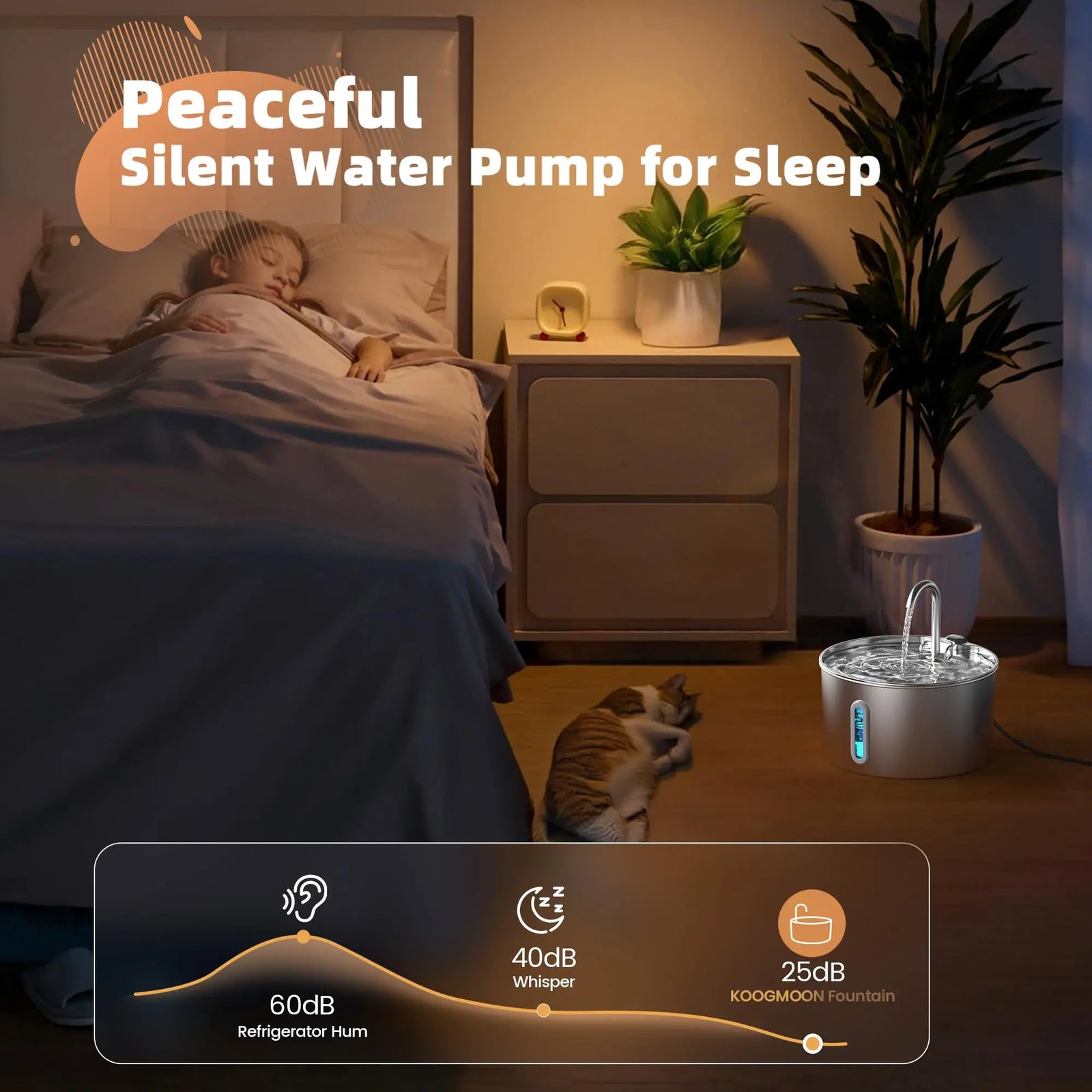 Stainless Steel PureFlow Pet Fountain — product image 8