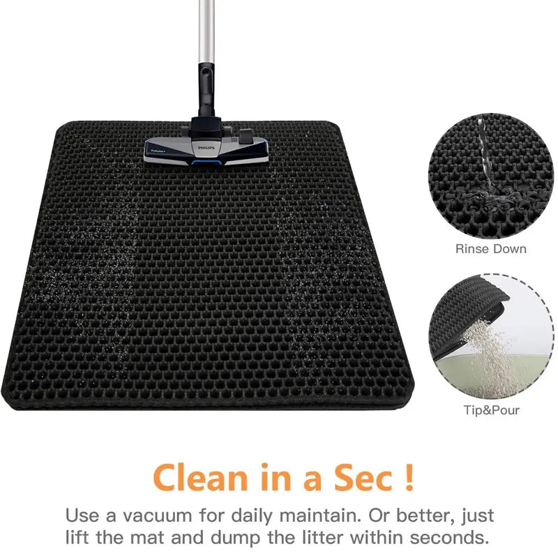 Double-Layer Waterproof Cat Litter Trapping Mat — product image 12