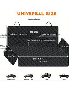 Waterproof Luxury Dog Car Seat Protector Cover — product image 5