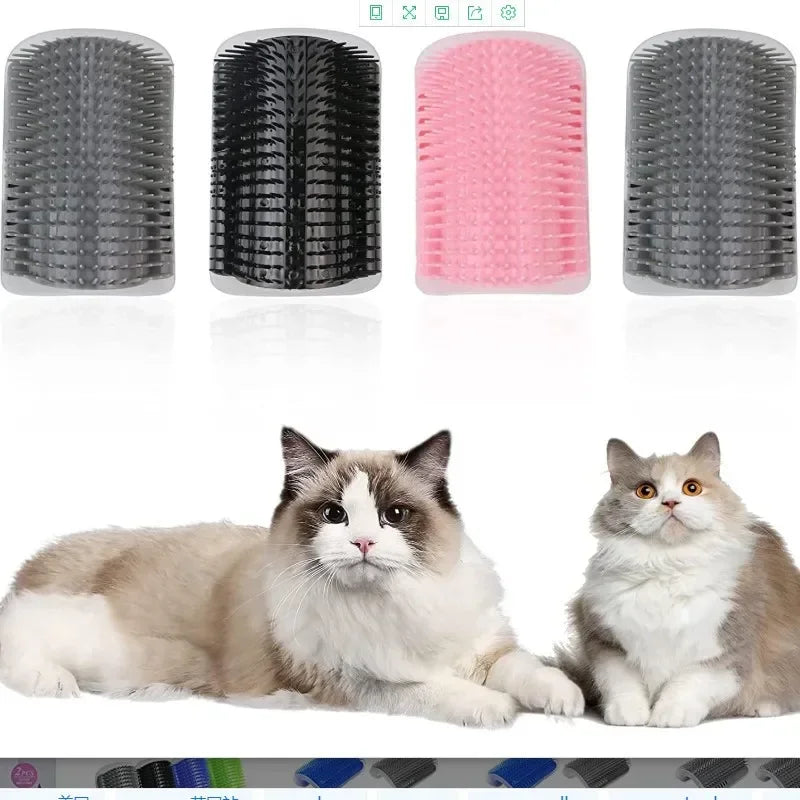 Wall-Mounted Cat Self-Groomer Brush — product image 12