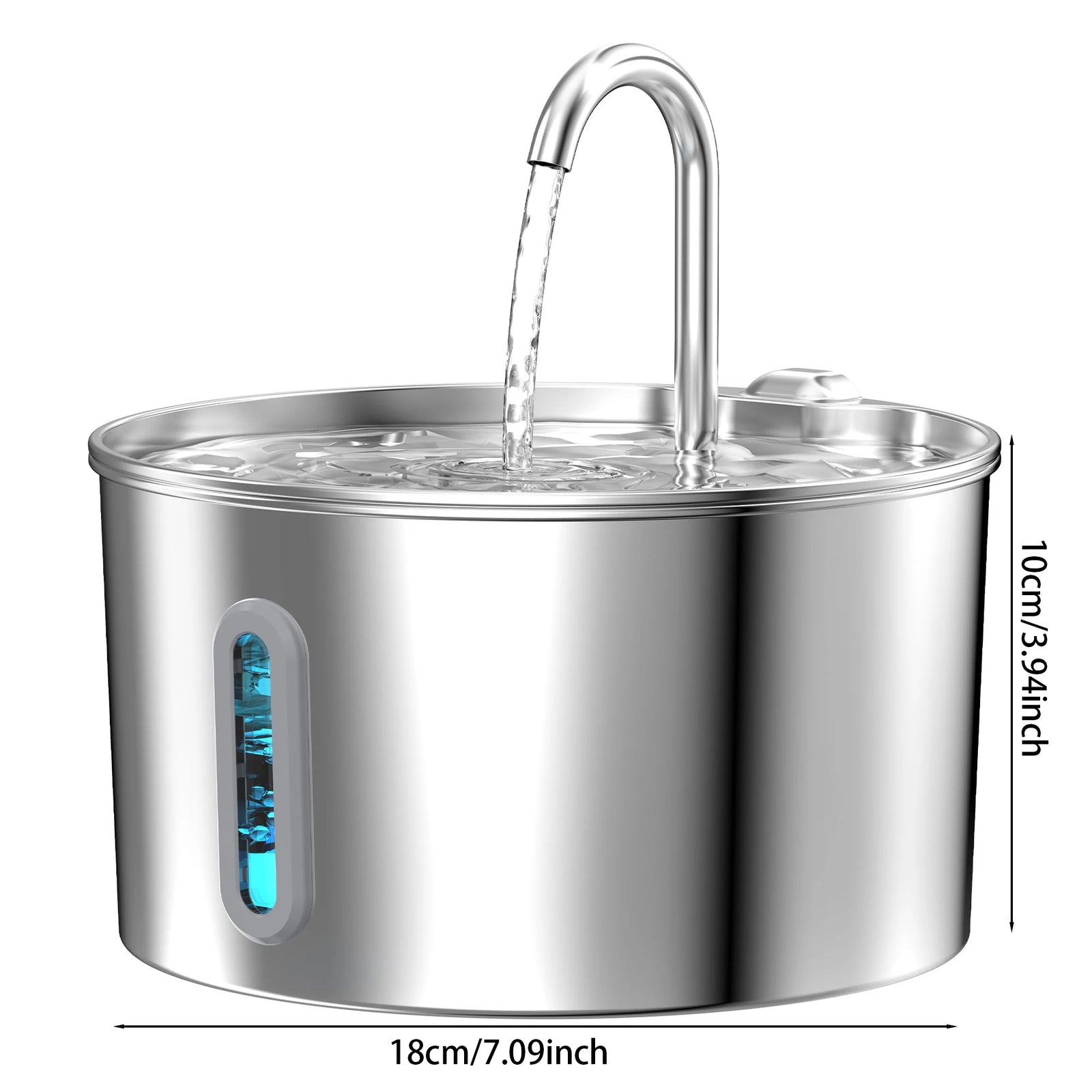 Stainless Steel PureFlow Pet Fountain — product image 9