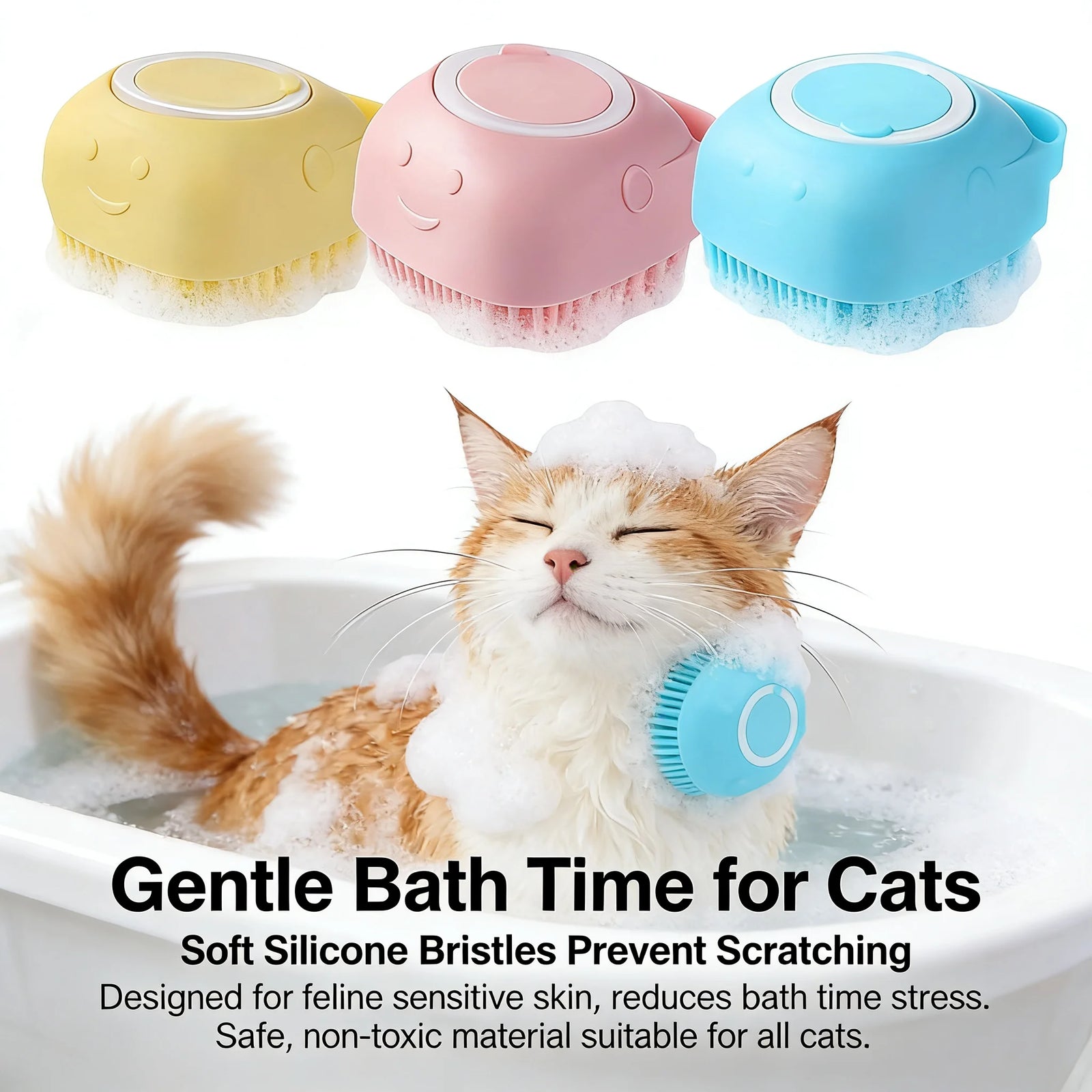 DIALIX 2-in-1 Dog Bath & Massage Brush — product image 7