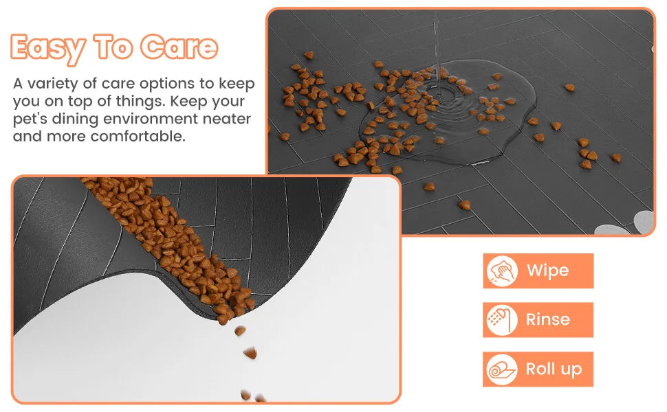 Absorbent Pet Feeding Mat – Waterproof Non-Slip Bowl Mat — product image 10