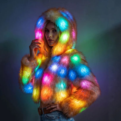 Women LED Illuminated Performance Dress