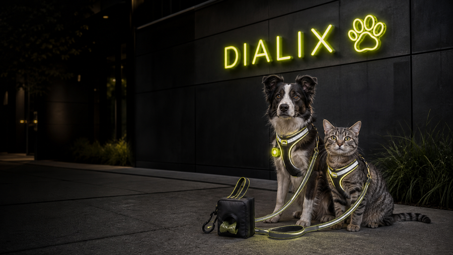 Pet travel essentials ready for an outdoor adventure