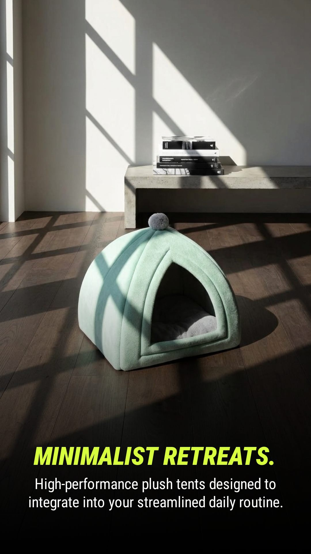 Washable Cozy Cave Bed for Cats & Small Dogs — product image 2